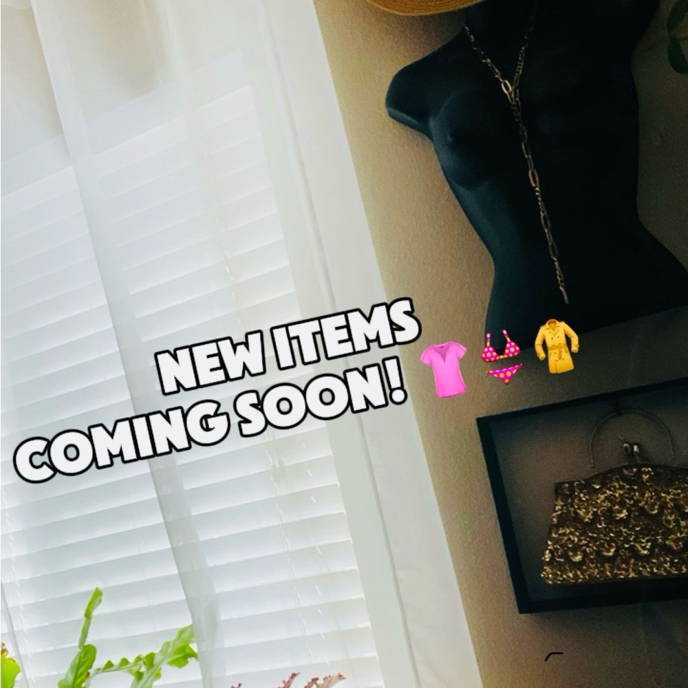More items are coming soon!🛍️🛍️🛍️